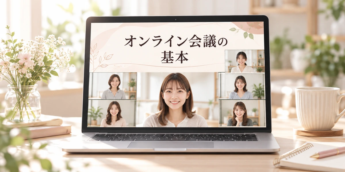 オンライン会議の基本の表紙