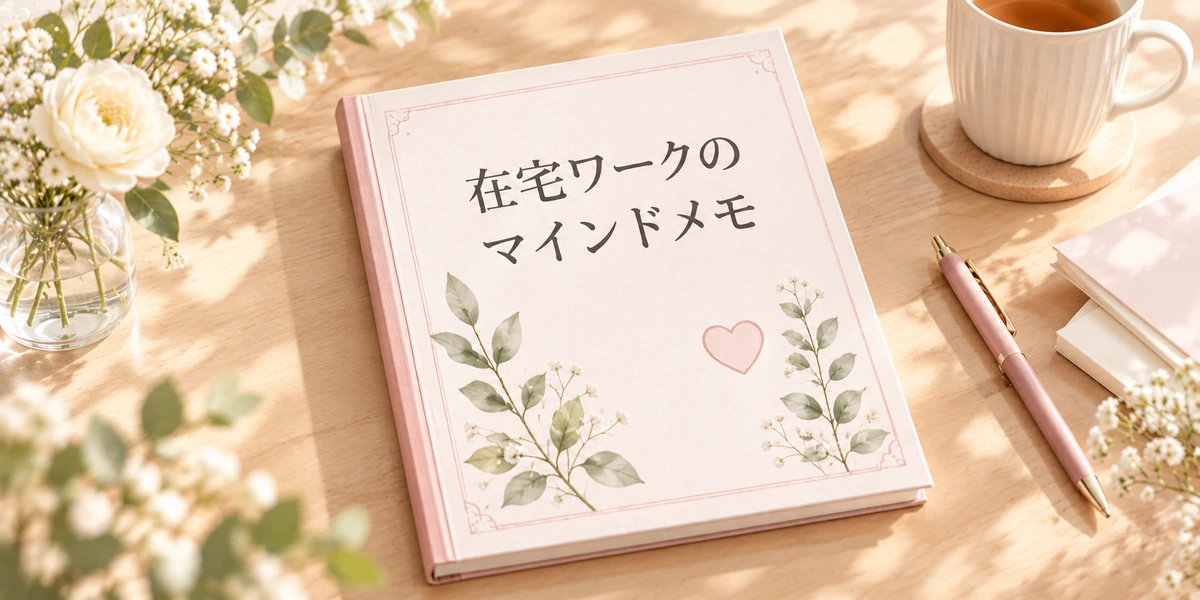 在宅ワークのマインドメモの表紙