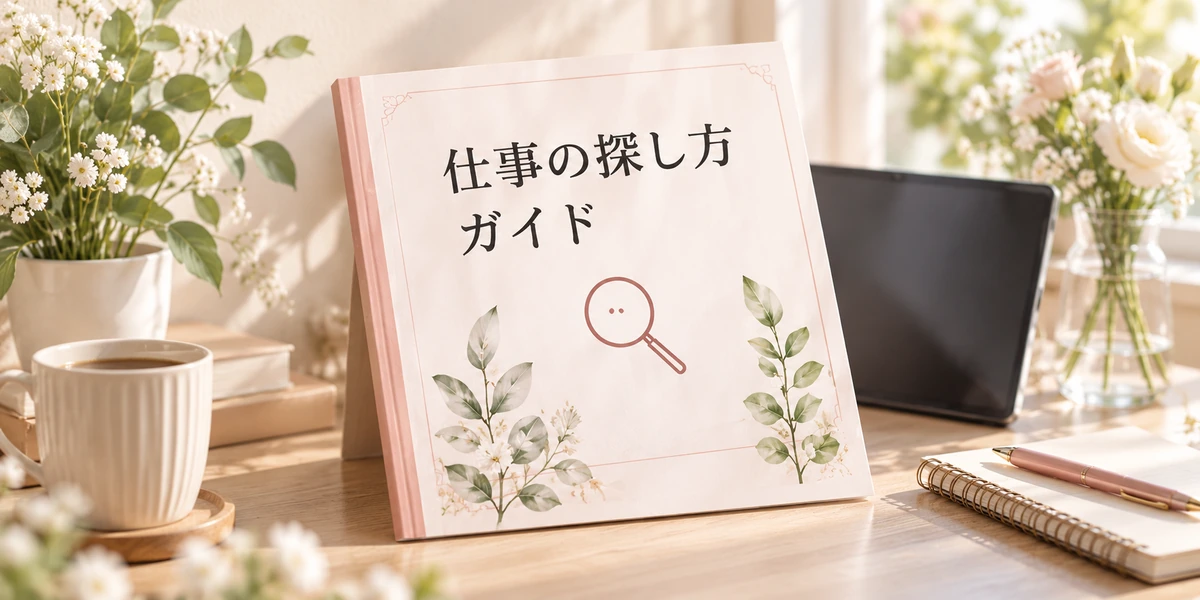 仕事の探し方ガイドの表紙