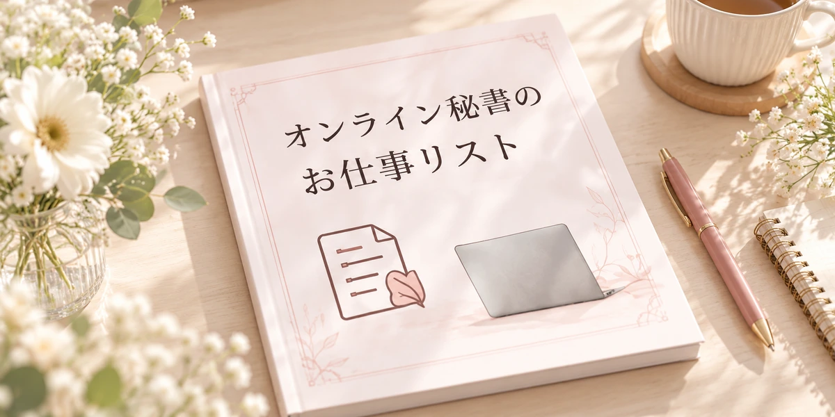 オンライン秘書のお仕事リストの表紙